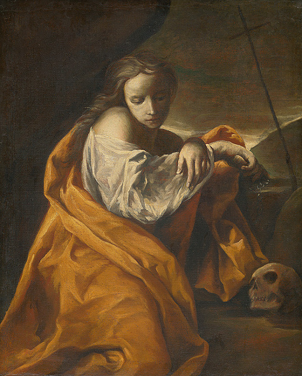 Francúzsky - španielsky caravaggista – Mária Magdaléna 