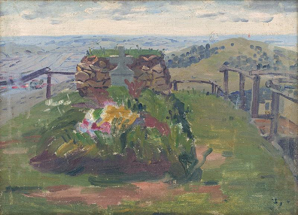 Antoš Frolka – Štefánik's tomb on the Bradlo hill 