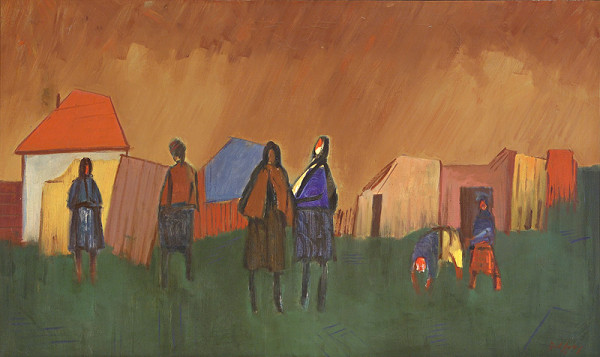 Ján Želibský – Na predmestí 