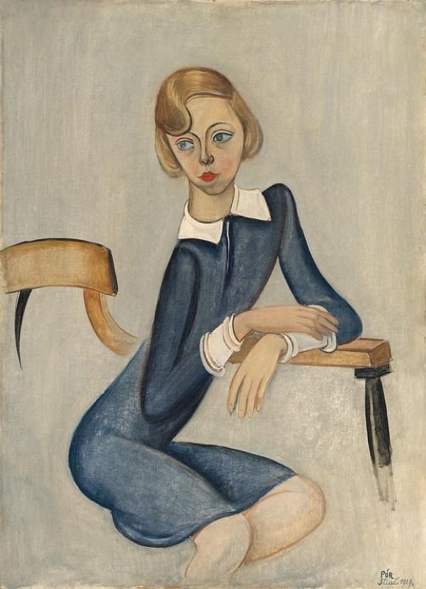 Bertalan Pór – Portrét E.Chirenkovej 