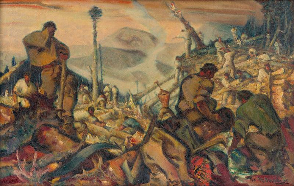 Martin Benka – Drevorubači 