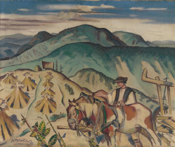 Martin Benka – Zvážanie 