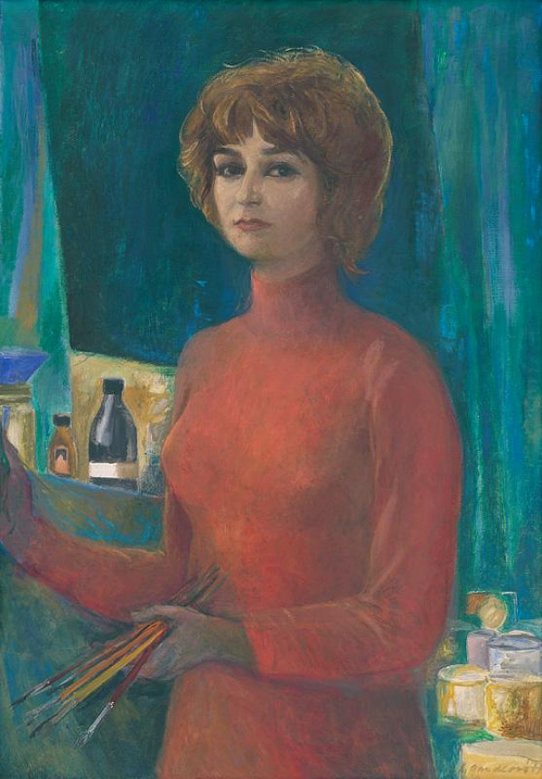 Kvetoslava Gandlová – Autoportrét 