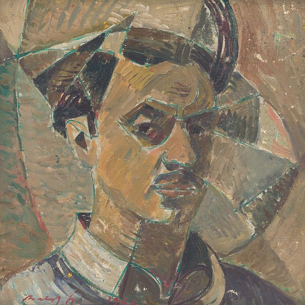 Július Balogh – Autoportrét 