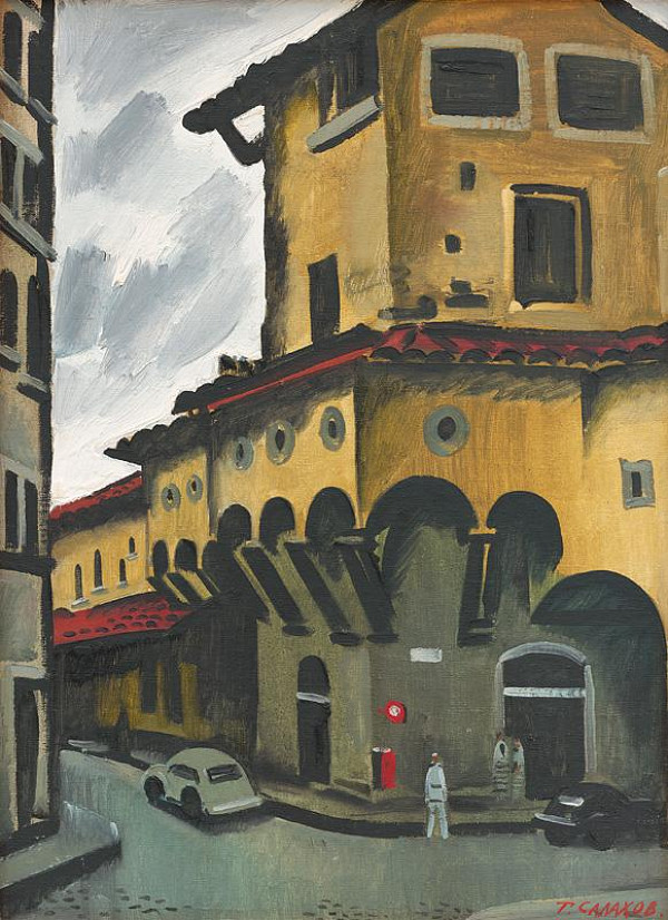 Tair Salachov – K mostu Ponte Vecchio 