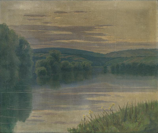 Vincent Bánsághi – Krajina s riekou 