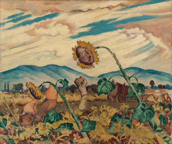 Martin Benka – Na rovine