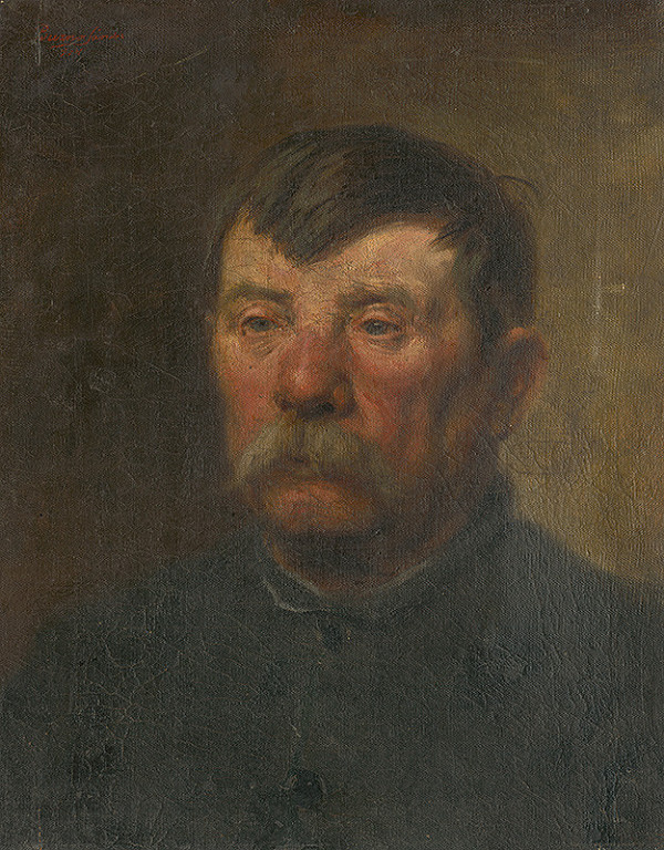 Alexander Buzna – Štúdia hlavy starca 