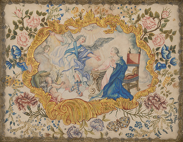 Slovenský maliar z 18. storočia, Neznámy maliar – Zvestovanie 