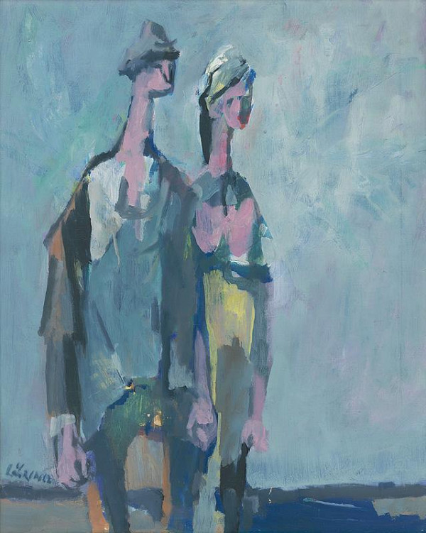 Július Lörincz – Sedliacka dvojica I. 