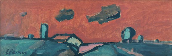 Július Lörincz – Červený západ slnka 