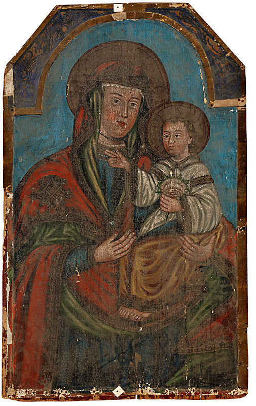 Neznámy ikonopisec – Bohorodička-Hodegetria 