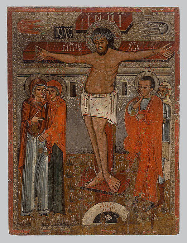 Neznámy ikonopisec – Ukrižovanie 