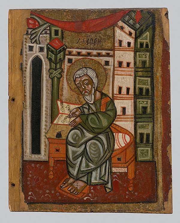 Neznámy ikonopisec – Evanjelista Matúš 