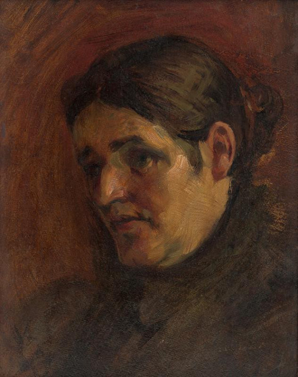 Milan Thomka Mitrovský – Portrait of the Artist's Mother 