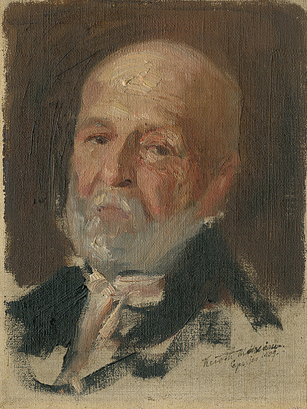 Maximilián Kurth – Štúdia hlavy starca 