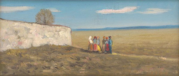 Imrich Weiner-Kráľ – Pri múriku 