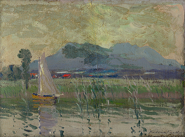 Ferdinand Katona – Motif from Chiemsee 