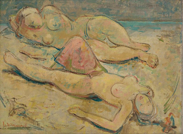 Imrich Weiner-Kráľ – Ženy na pláži 