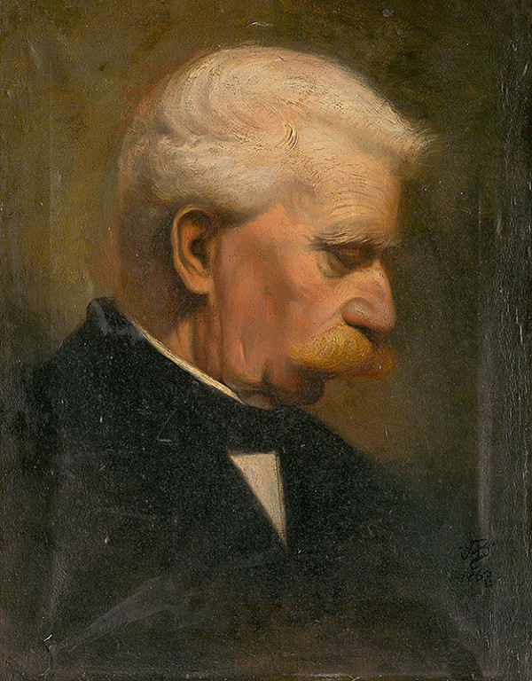 Vojtech Angyal – Head Study of an Old Man 