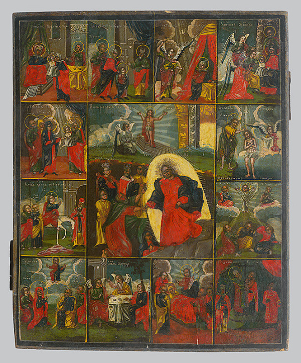 Ruský ikonopisec – Zmŕtvychvstanie Krista 