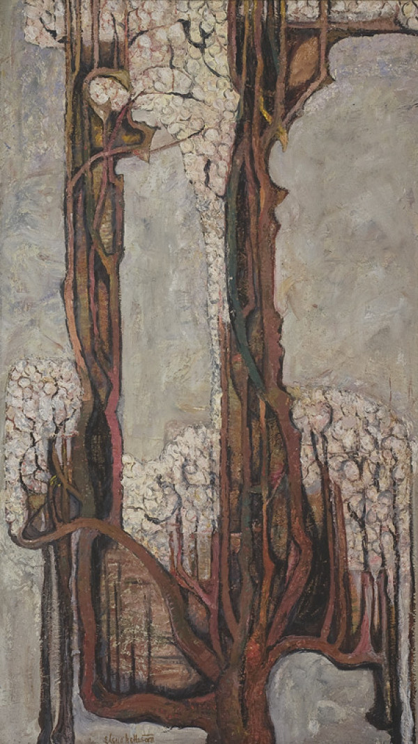 Elena Bellušová – Kvitnúca marhuľa 