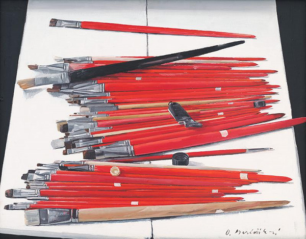 Oľga Bartošíková – Množstvo štetcov 