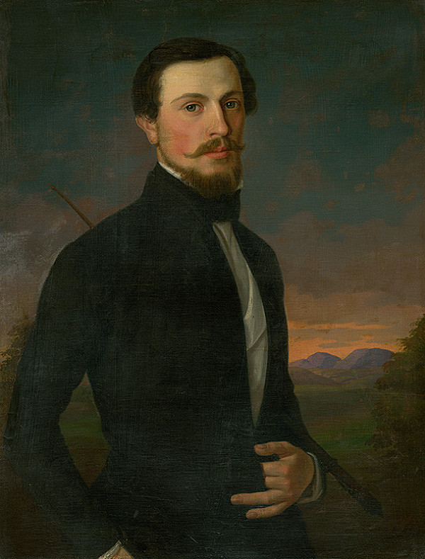 Jozef Božetech Klemens – Portrait of Young Man 
