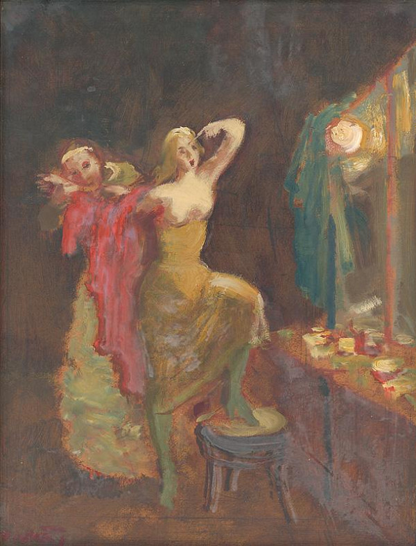 František Kudláč – Herečka v šatni 