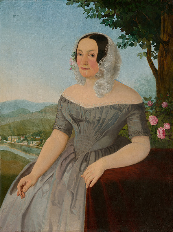 Jozef Božetech Klemens – Portrait of Ž. Szmrecsányi 