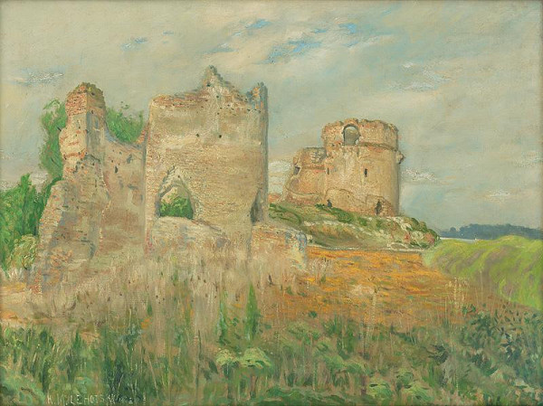 Karol Miloslav Lehotský – Ruins of Báč Castle 