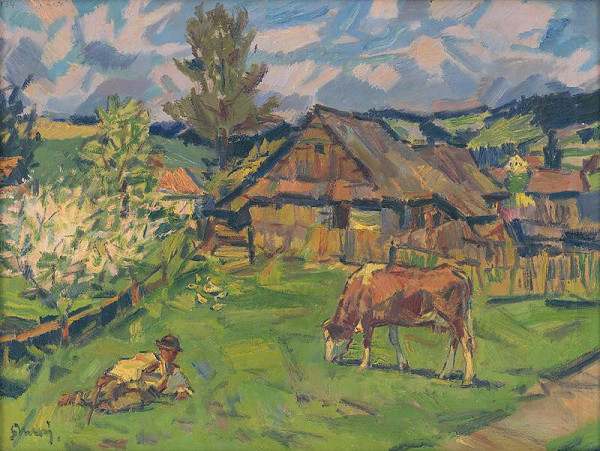 Gustáv Mallý – Jar v Ždiari 