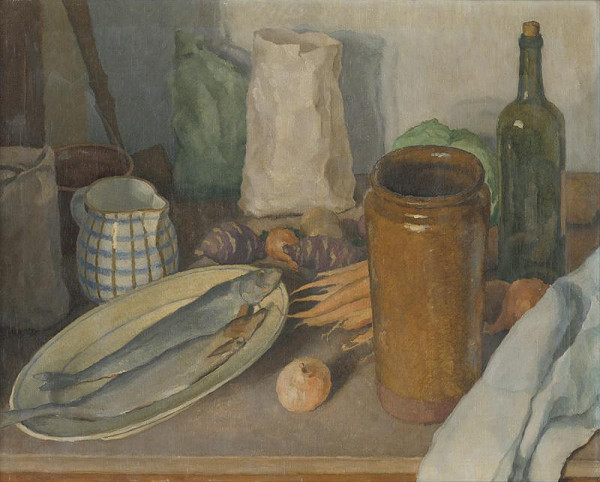 Július Koreszka – Kuchynské zátišie 