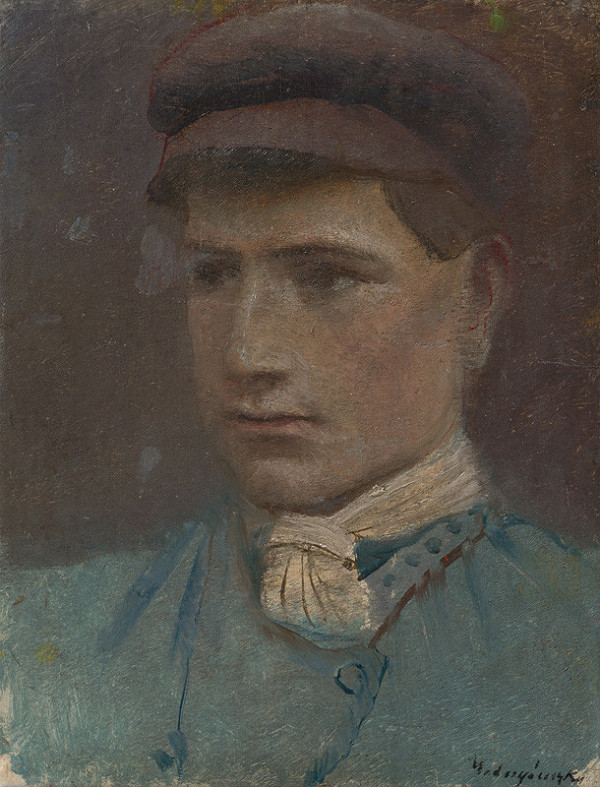 Ladislav Mednyánszky – Mladý chlapec v šiltovke 