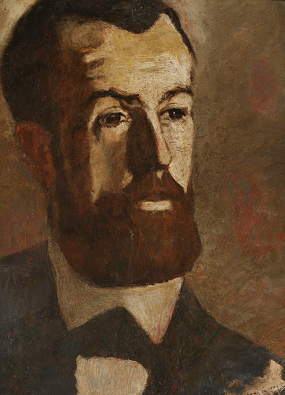 Ladislav Mednyánszky – Portrait of a Man with Beard 