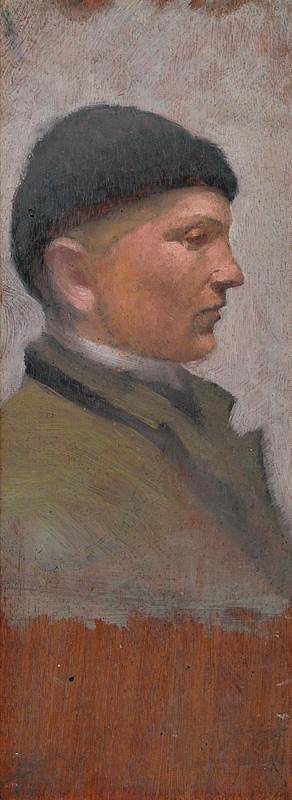 Ladislav Mednyánszky – Muž z profilu 