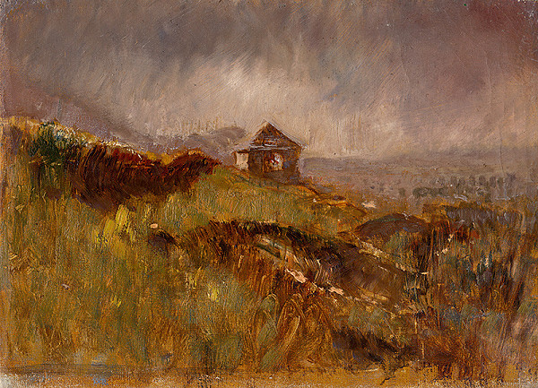 Ladislav Mednyánszky – Opustený dom 