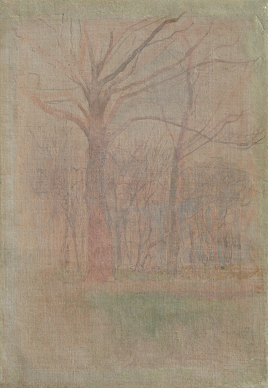 Ladislav Mednyánszky – Vnútro lesa 