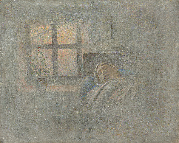 Ladislav Mednyánszky – Umierajúci 