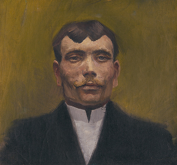 Ladislav Mednyánszky – Muž vo sviatočnom 