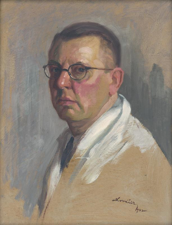 Andrej Kováčik – Self-Portrait from 1942 