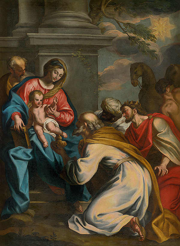 Stredoeurópsky maliar – Klaňanie kráľov 