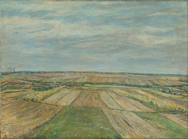 František Studený – Krajina od Lamača 