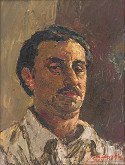 Július Balogh – Self-Portrait 
