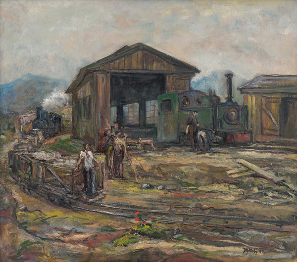 Július Jakoby – Opravovňa rušňov 