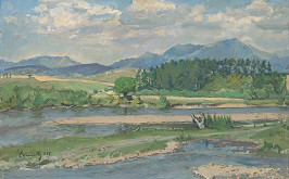 Ladislav Čemický – Krajina pri Váhu 