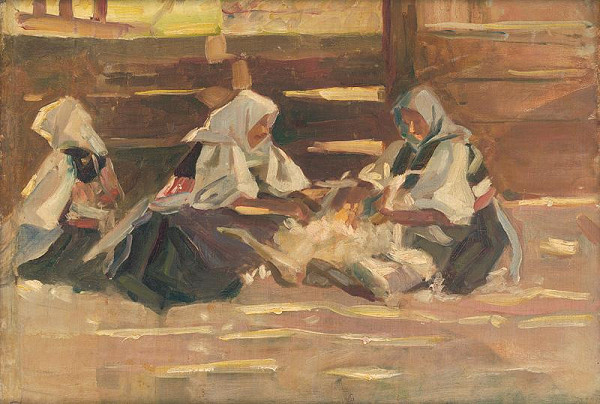 Jaroslav Augusta – Sheep Shearing II. 