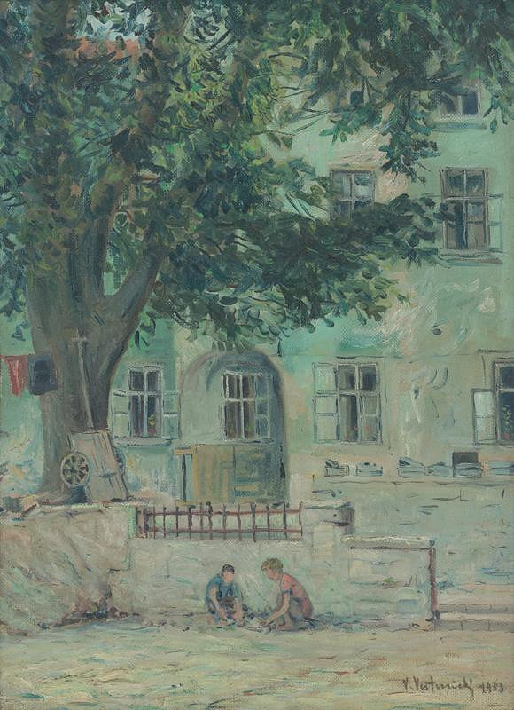 Vladimír Vestenický – Courtyard in Bratislava 