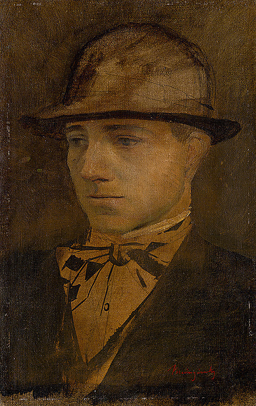 Ladislav Mednyánszky – Portrait of a Man 