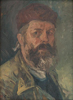 Ernest Rákosi – Self-Portrait 